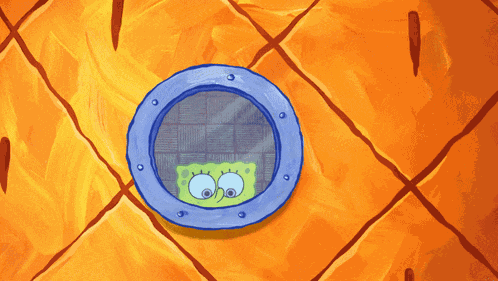 Spongebob Window GIF