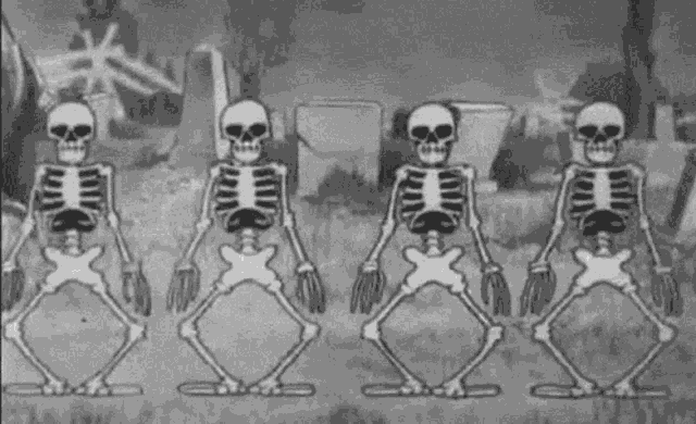 Spooky Spooky Skeleton GIF