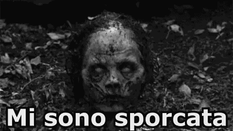 Sporca Sporcata Mi Devo Lavare Puzzo GIF
