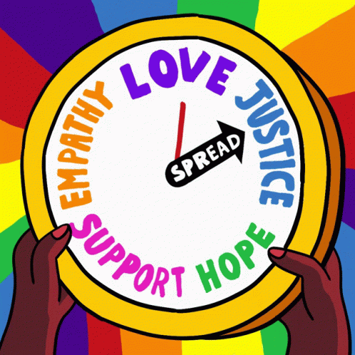 Spread Love Justice GIF