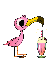 Spring Break Milkshake Sticker