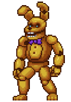 Springbonnie Into The Pit Sticker