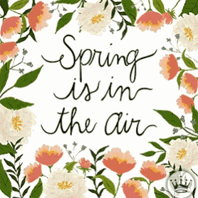 Springtime Typography GIF