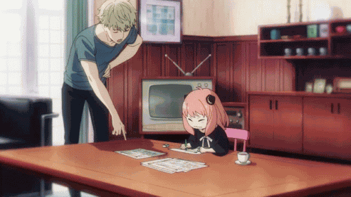 Spy X Family Study GIF