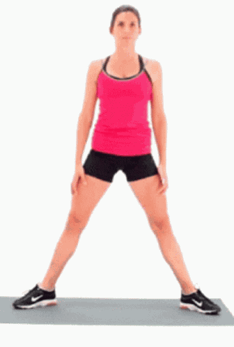 Squats Exercise GIF