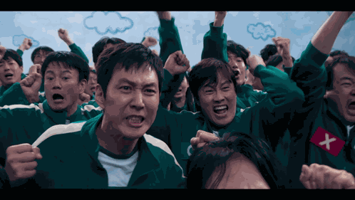Squid Game Celebrate GIF