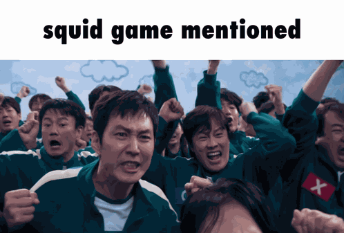 Squid Game Mentioned Seong Gi Hun And Hwang In Ho GIF