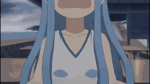 Squid Girl Ink GIF