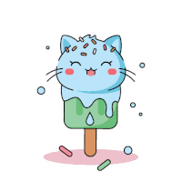 Squidgets Kitten Sticker