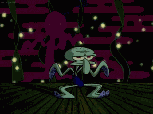 Squidward GIF