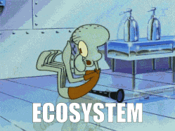 Squidward Ecosystem GIF