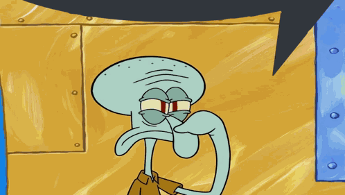 Squidward Meme GIF