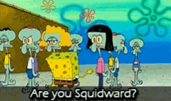 Squidward No GIF