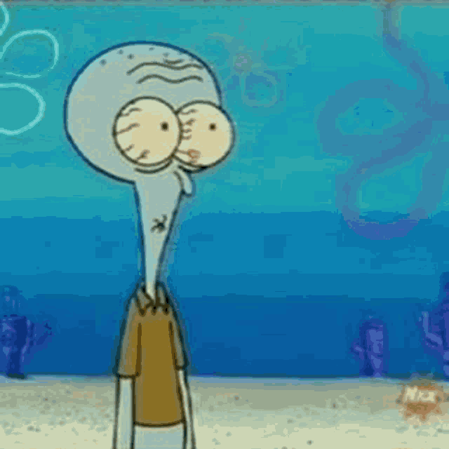 Squidward Spongbob Meme