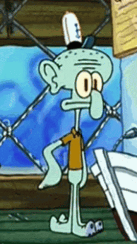 Squidward Spongebob GIF
