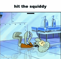 Squidward Spongebob GIF