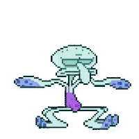 Squidward Spongebob Sticker