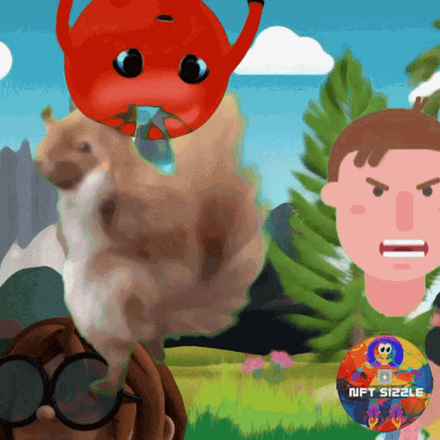 Squirrel Dance Cartoon GIF