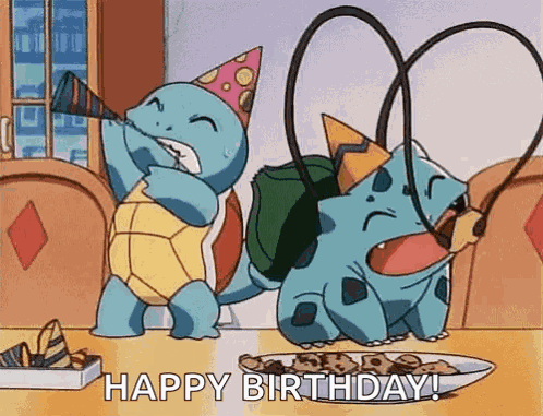Squirtle Celebrate GIF