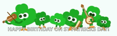 St Patricks Day Clover GIF