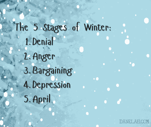 Stages Of Winter Minnesota Jokes GIF