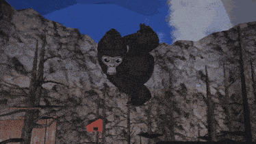 Stalker Gorilla Tag Horror GIF