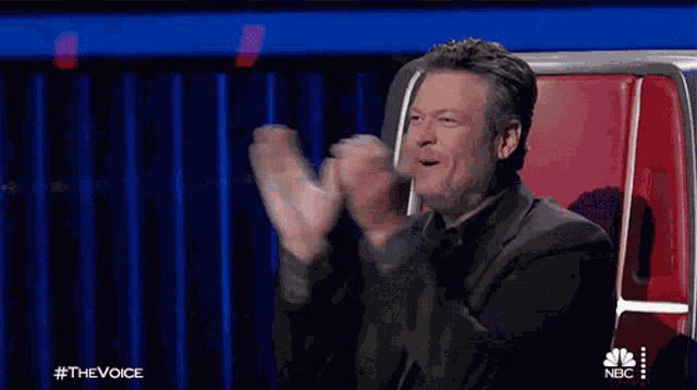 Standing Ovation Blake Shelton GIF