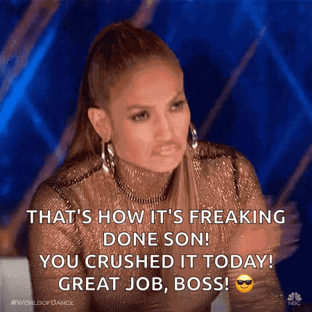 Standing Ovation Jennifer Lopez GIF