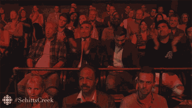 Standing Ovation Schitts Creek GIF