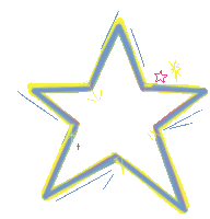 Star Shine Sticker