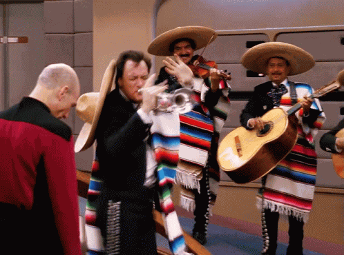 Star Trek Mariachi Intergalacic Star Trek GIF
