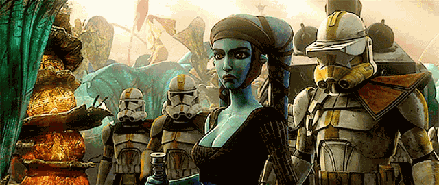 Star Wars Aayla Secura GIF