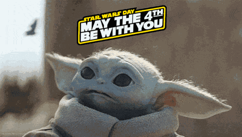 Star Wars Day Grogu GIF