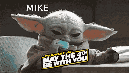 Star Wars Day Grogu GIF