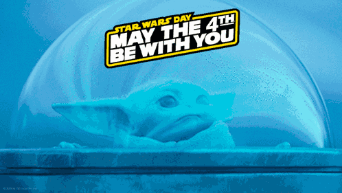 Star Wars Day Grogu GIF