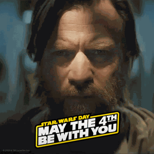 Star Wars Day Obi-wan Kenobi GIF