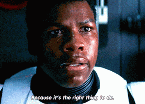 Star Wars Finn GIF