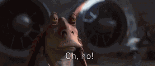 Star Wars Jar Jar Binks GIF