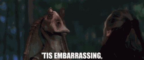 Star Wars Jar Jar Binks GIF