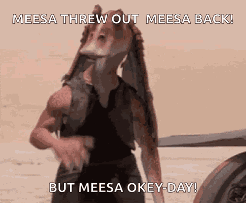 Star Wars Jar Jar Binks GIF