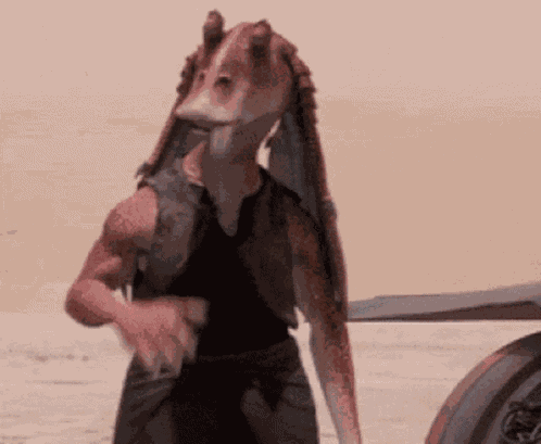 Star Wars Jar Jar Binks GIF