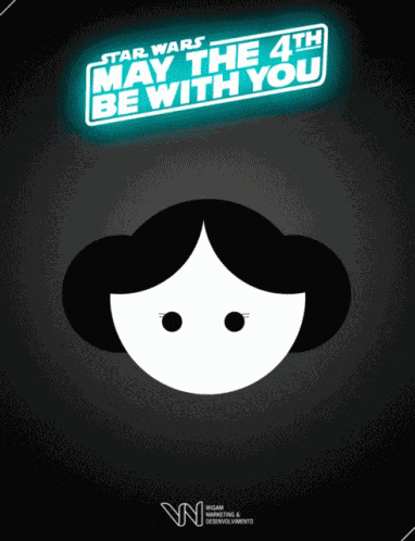 Star Wars May The Force Be With You GIF