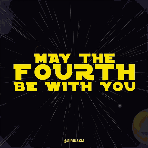 Star Wars May The4th Be With You GIF