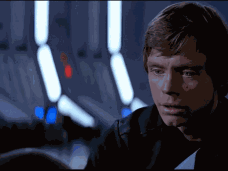 Star Wars Return Of The Jedi Darth Vader Death Scene Father'S Day Luke Skywalker GIF