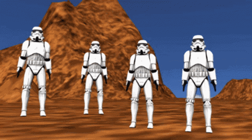 Star Wars Stormtroopers GIF