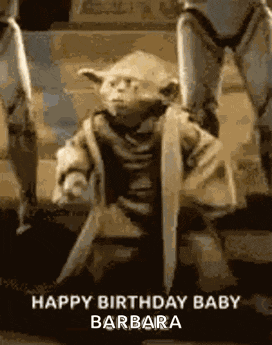 Star Wars Yoda GIF