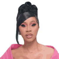 Stare Cardi B Sticker