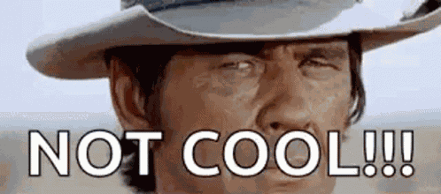 Stare Cowboy GIF