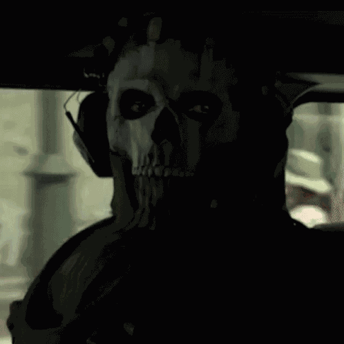 Stare Ghost GIF