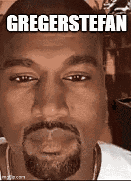 Stare Kanye GIF